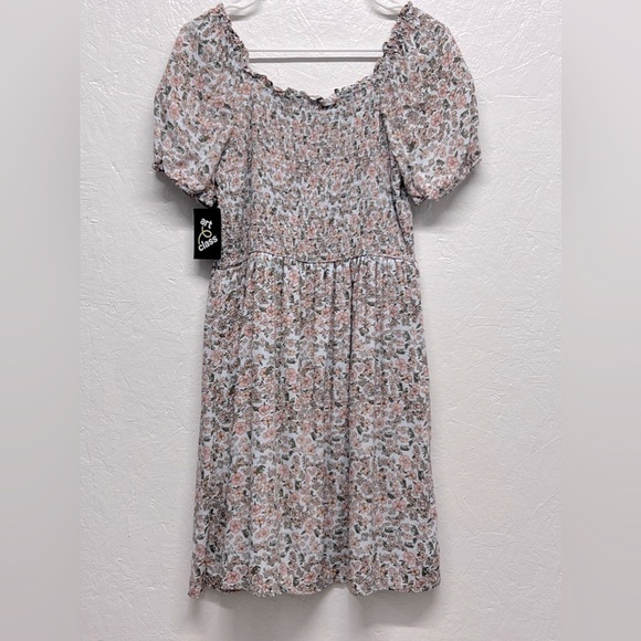 Girls Smocked Short Sleeve Dress - XXL (18/20) - Picture 5 of 13